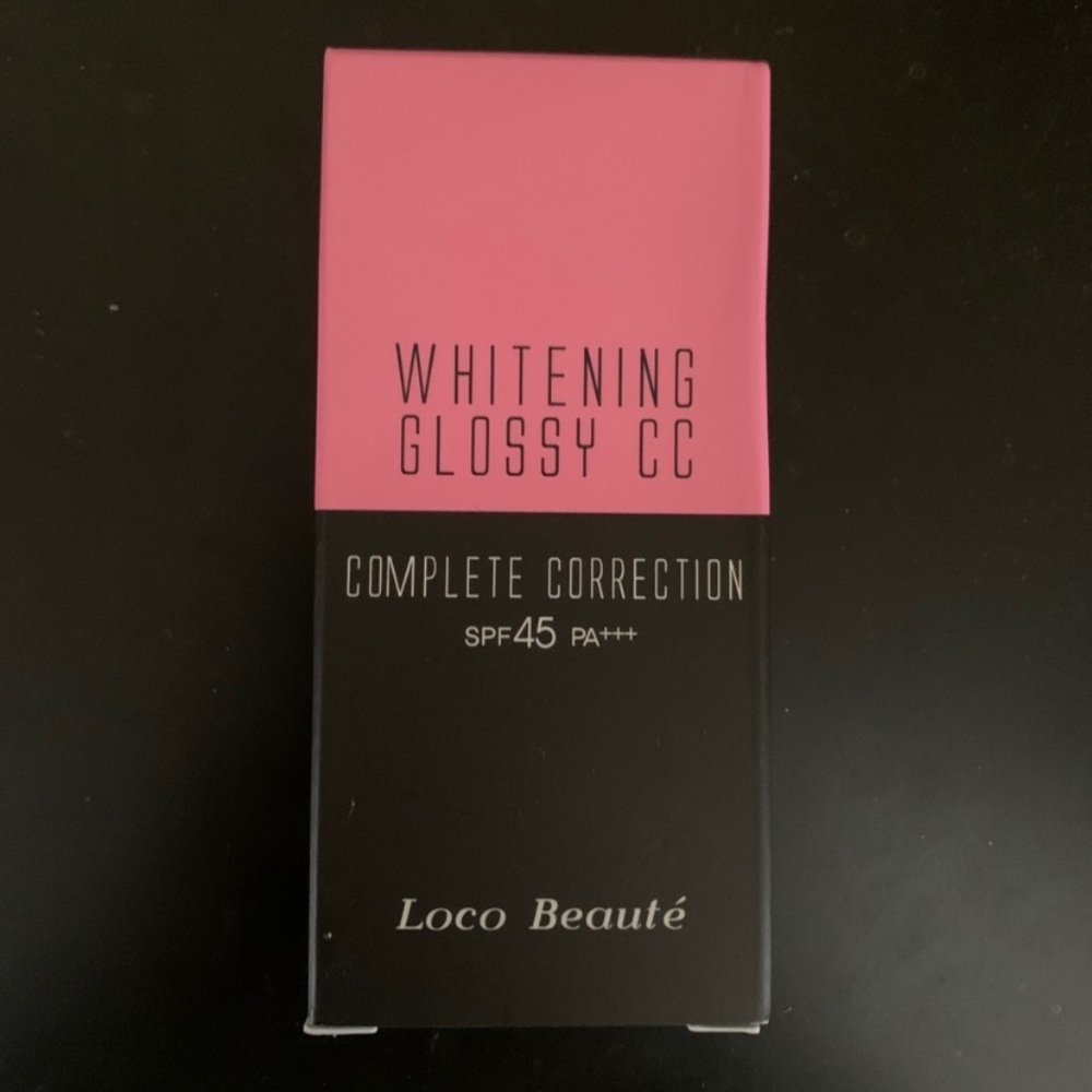 Loco Beauté Whitening Glossy CC Cream K-Beauty